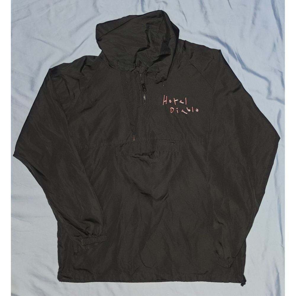 Machine Gun Kelly MGK Hotel Diablo Tour Anorak Jacket L 2019 Concert Merch Rap